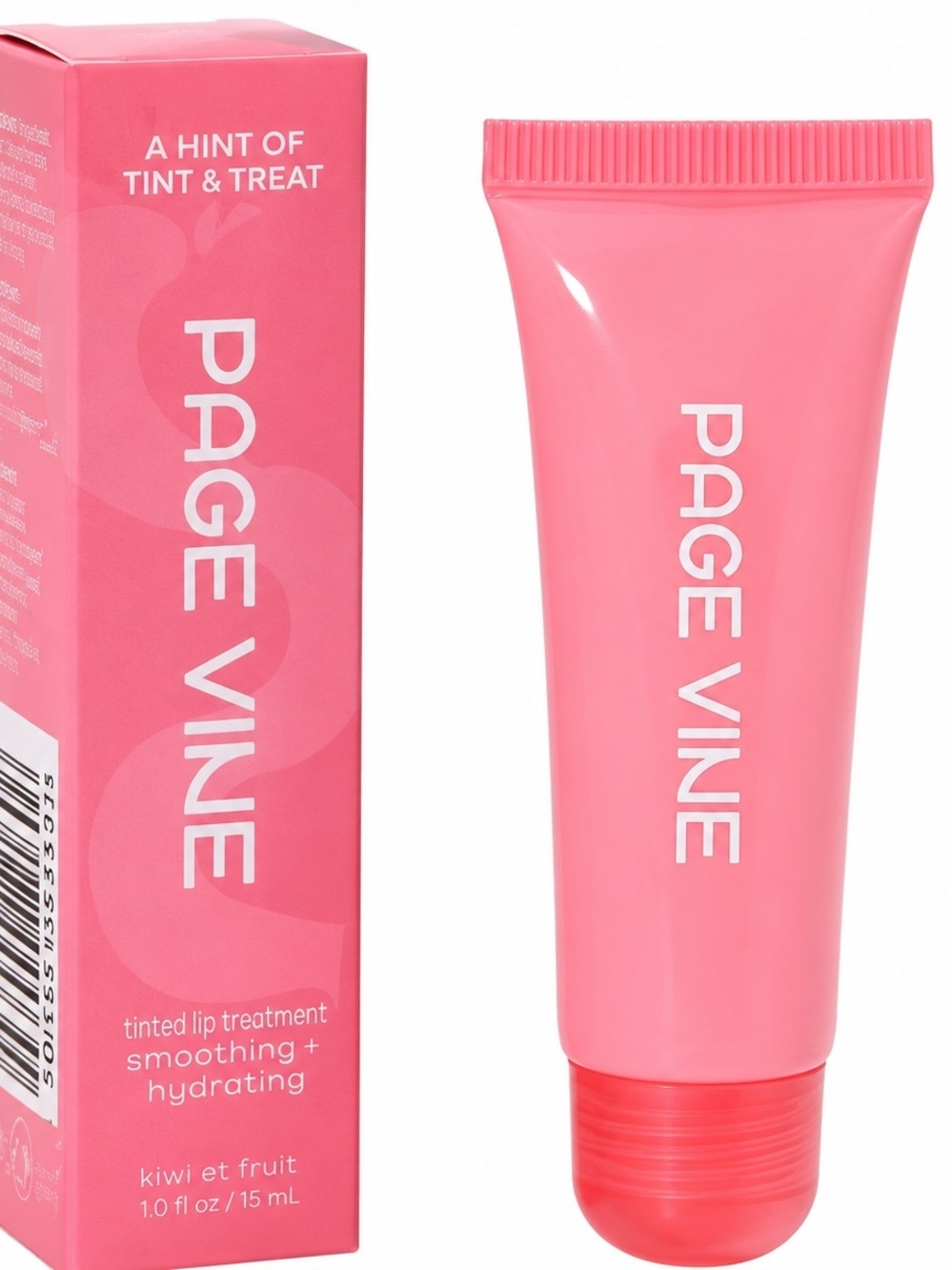 Page Vine Tinted Lip Treatment - Pink Hydrating Balm